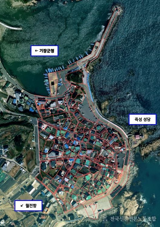 기장군, 죽성2지구 지적재조사 사업