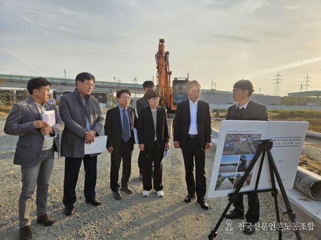 전북도, 익산 송학동 상습 침수지역 대응사업 현장 점검