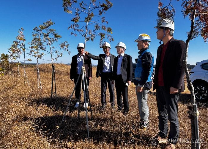 전북특별자치도, 국립새만금수목원 조성 현장 점검