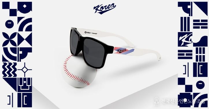 국가대표 후원 제품(선글라스) 이미지
