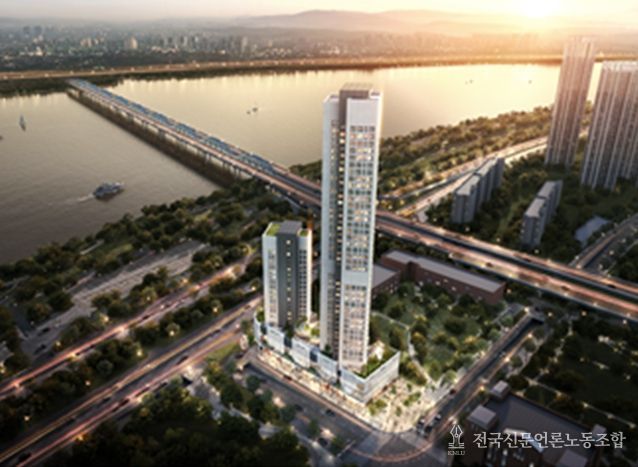 서빙고역 역세권 활성화 사업 조감도