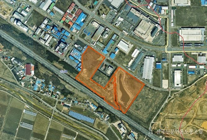 1. 김시민파크골프장 위치도.