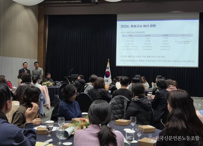 12월 4일 여수에서 늘봄·방과후학교 업무담당자 역량강화 협의회’가 진행되고 있다.