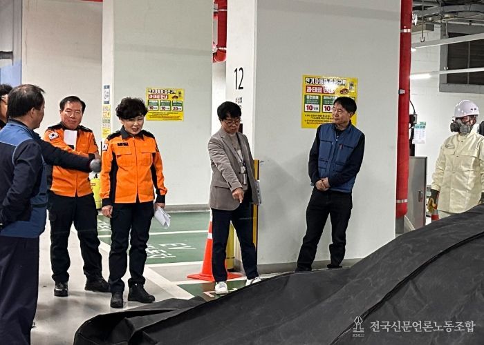 이오숙 전북특별자치도소방본부장, 고층건축물 화재안전관리 현장점검