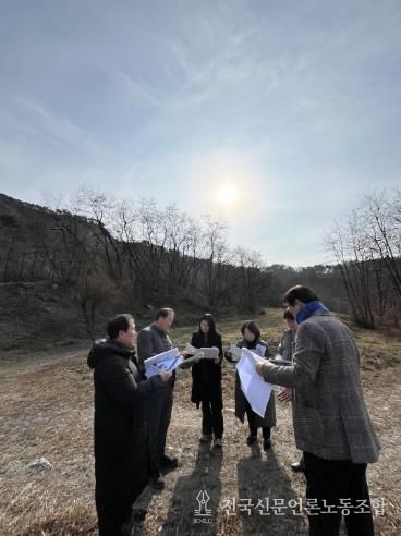 12월 10일 문화복지환경위원회가 고용산 숲속야영장 조성사업 관련 예산안 심의에 앞서 사업 현장을 직접 방문했다.