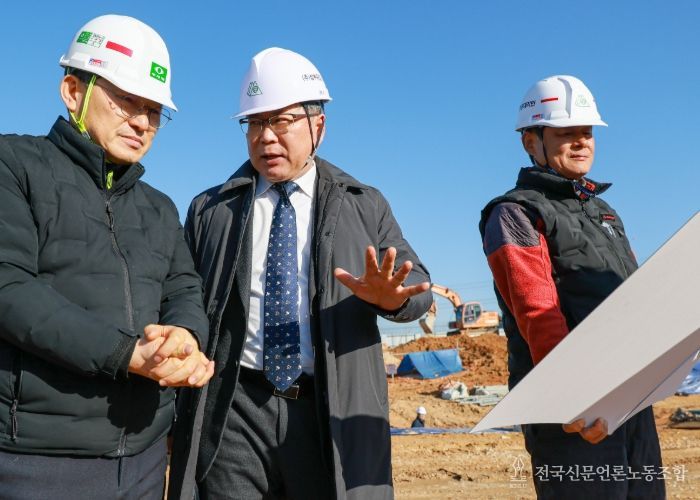 유정기 권한대행, 학교 건설공사 안전관리 점검