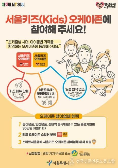 서울키즈 오케이존 포스터