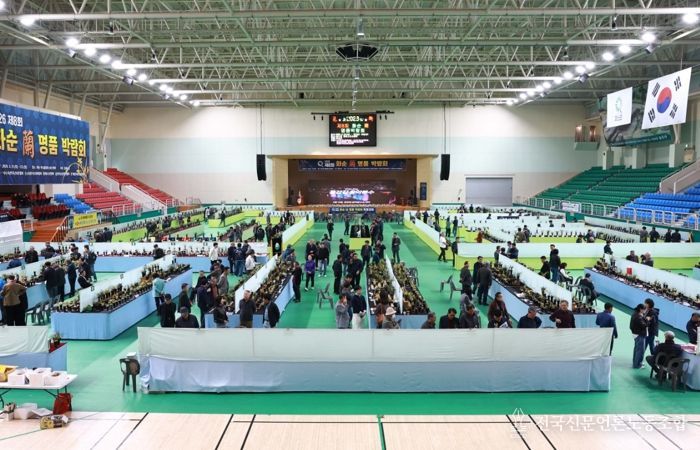 2026 제8회 화순 난 명품 박람회 행사장 전경