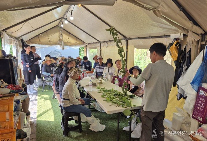 나주시가 2026년도 나주시농업인대학 ‘청년배전문반’ 교육생을 모집한다. 사진은 지난해 청년배전문반 교육 진행 모습.