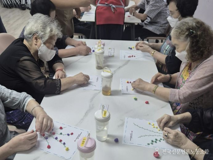 작년 은빛 숲해설 프로그램 운영 사진