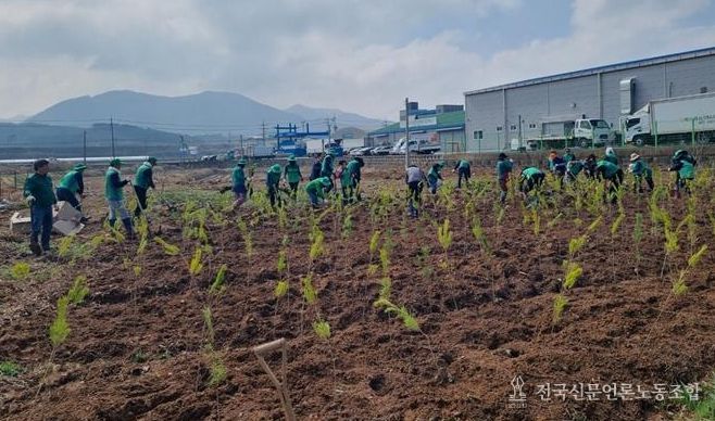 예산읍 궁평리 소나무 식재 활동
