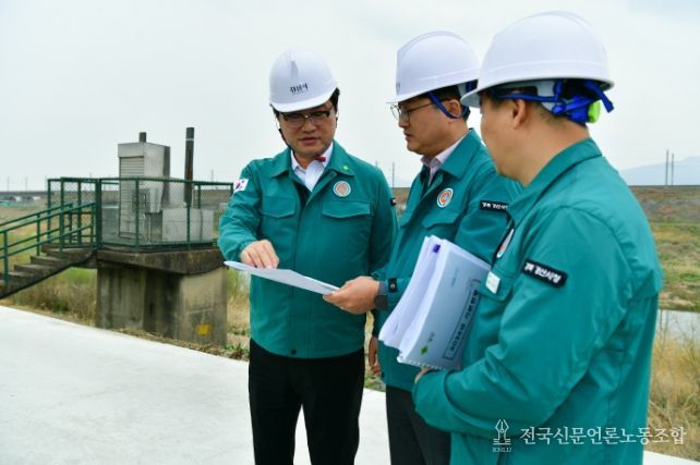 경산시, 여름철 자연재난 대비 배수펌프장 및 우수유출저감시설 일제 점검 실시(임당배수펌프장)