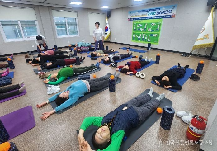 대조동 주민참여예산 사업 ‘건강한 일상 속으로’ 활동 사진