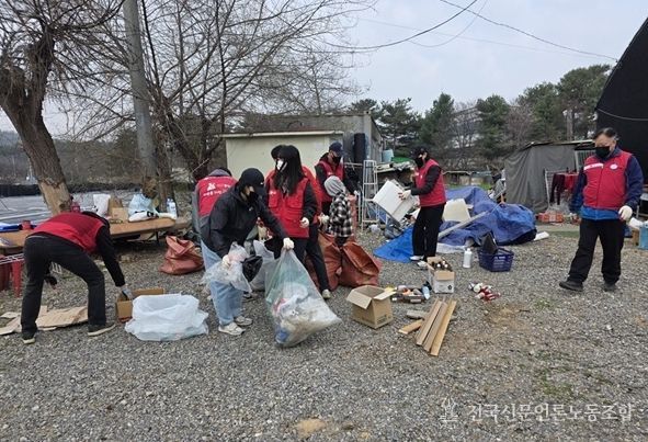 파주시 월롱면, 농막 거주 어르신 가구 주거환경 개선 활동 펼쳐