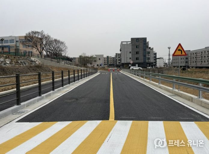 둔포 소로 1-25호(마이스터고) 준공·개통 사진