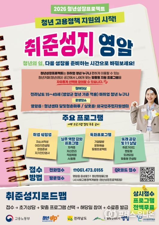 영암군 청년성장프로젝트 본격 운영